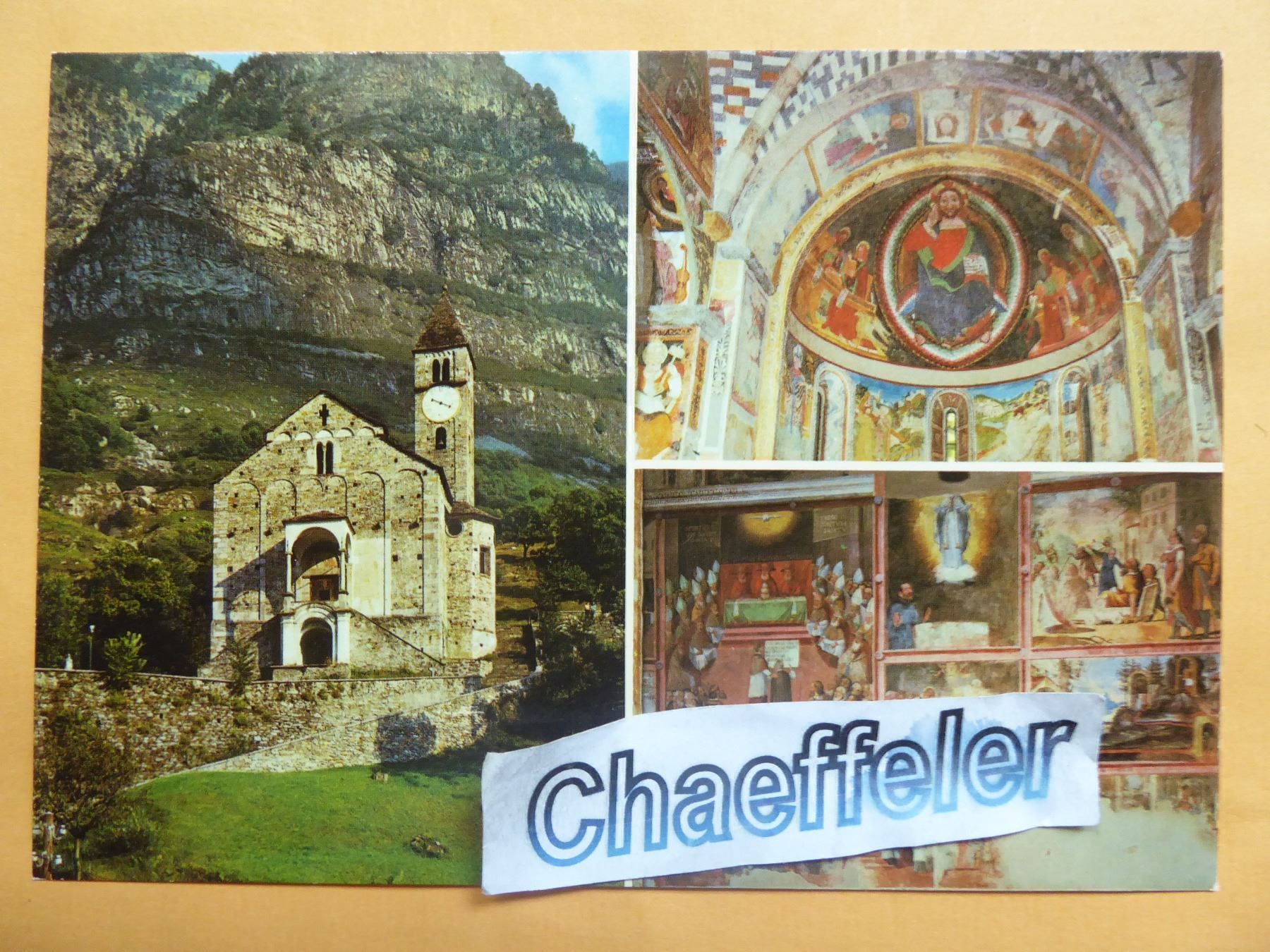 Cartoline postali: Chiesa deu SS. Ap. Pietro e Paolo – Nuovo (secondo la descrizione) da Zürich venduto da Chaeffeler