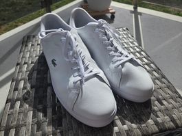 Lacoste Powercourt Sneaker weiss – Gr. 47