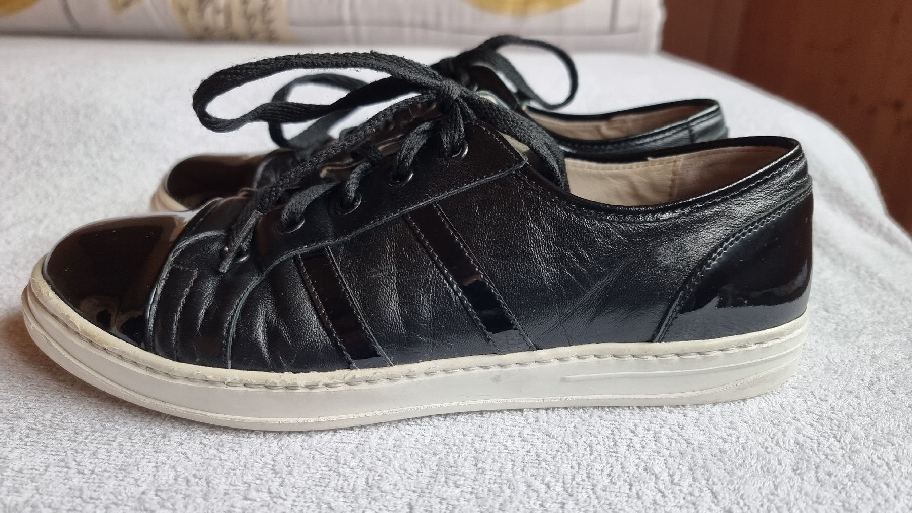 Scarpe da donna: Fiarucci Damen Lackschuhe Gr. 38 – Usato da Wildhaus venduto da Lurch1971 2
