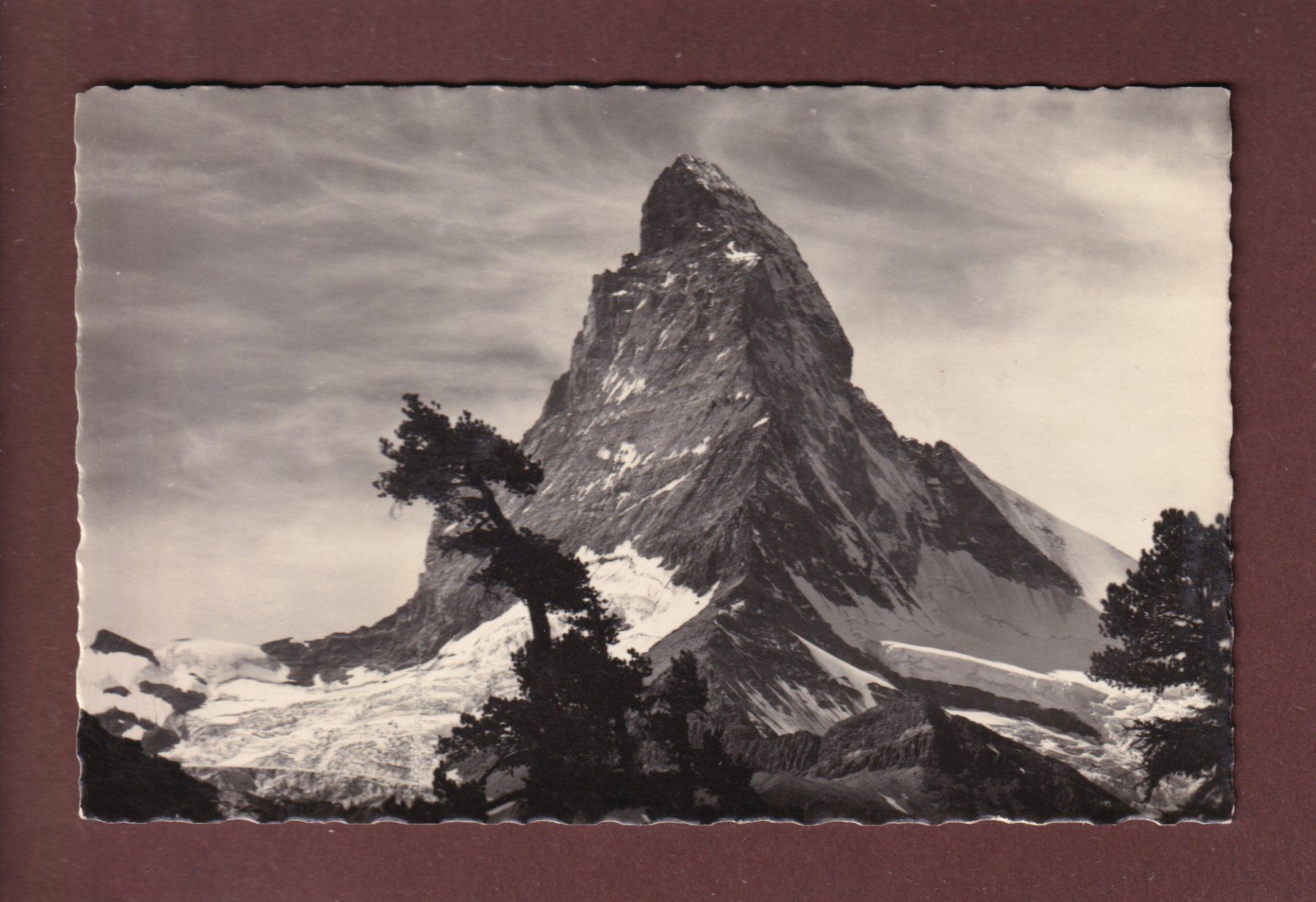 Cartoline postali: CERVIN / MATTERHORN - E. Gyger – Usato da Pully venduto da nicecards