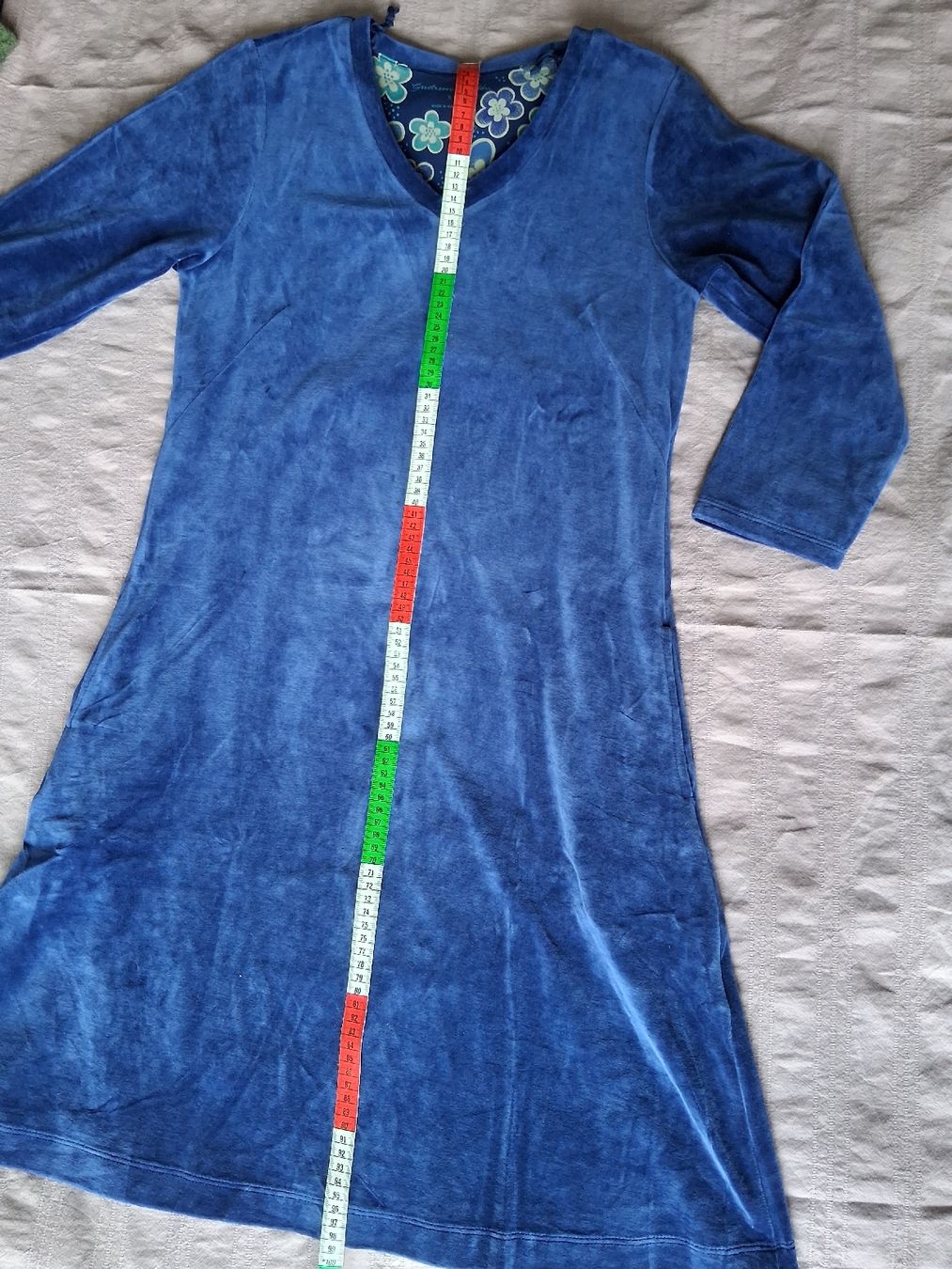 Gudrun Sjöden Vestiti: blaues samtkleid S gudrun sjödén – Nuovo (secondo la descrizione) da Bern venduto da mijfu 2