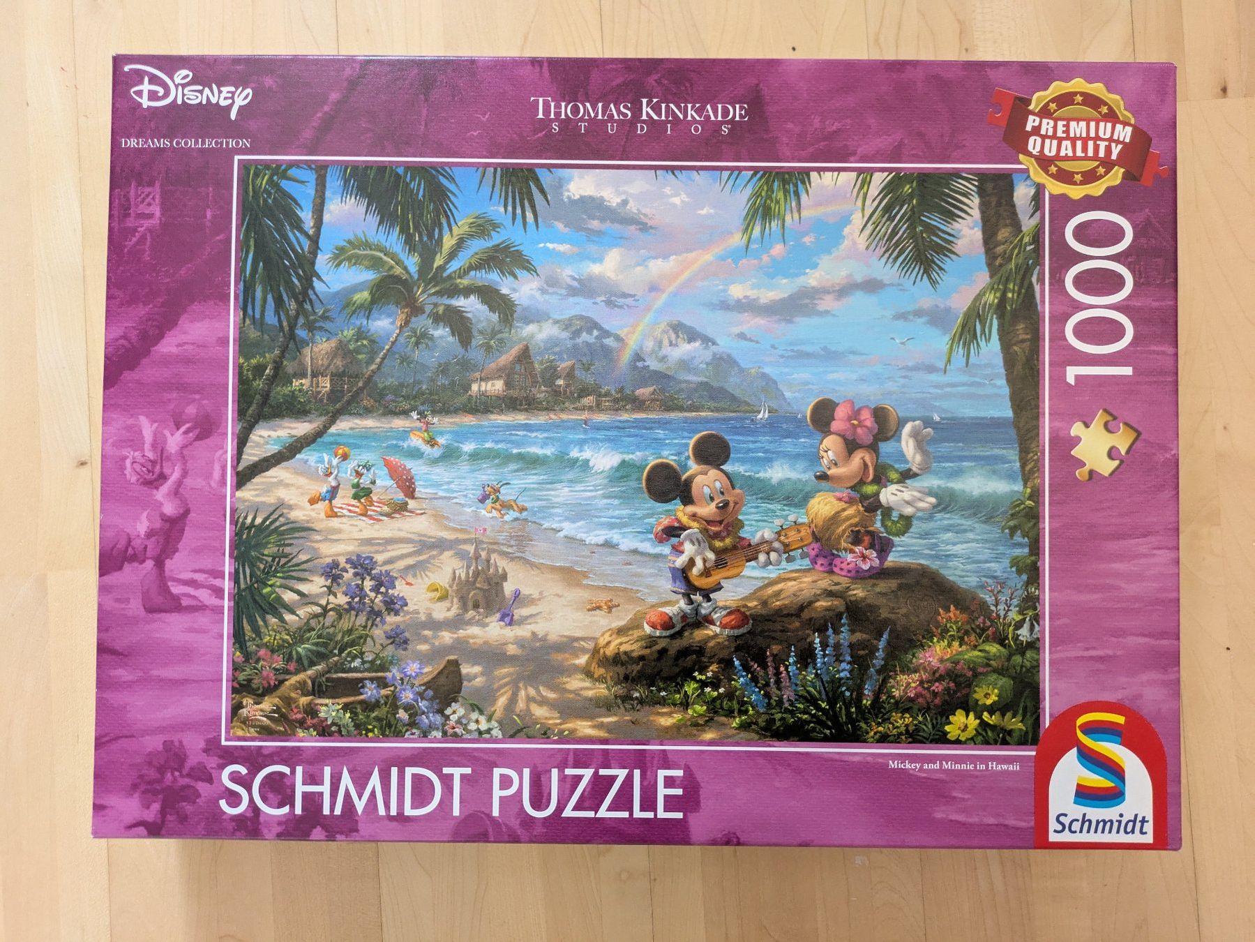 Disney Puzzle: 1000 Disney Puzzle: Mickey am Strand – Usato da Bern venduto da macsandra
