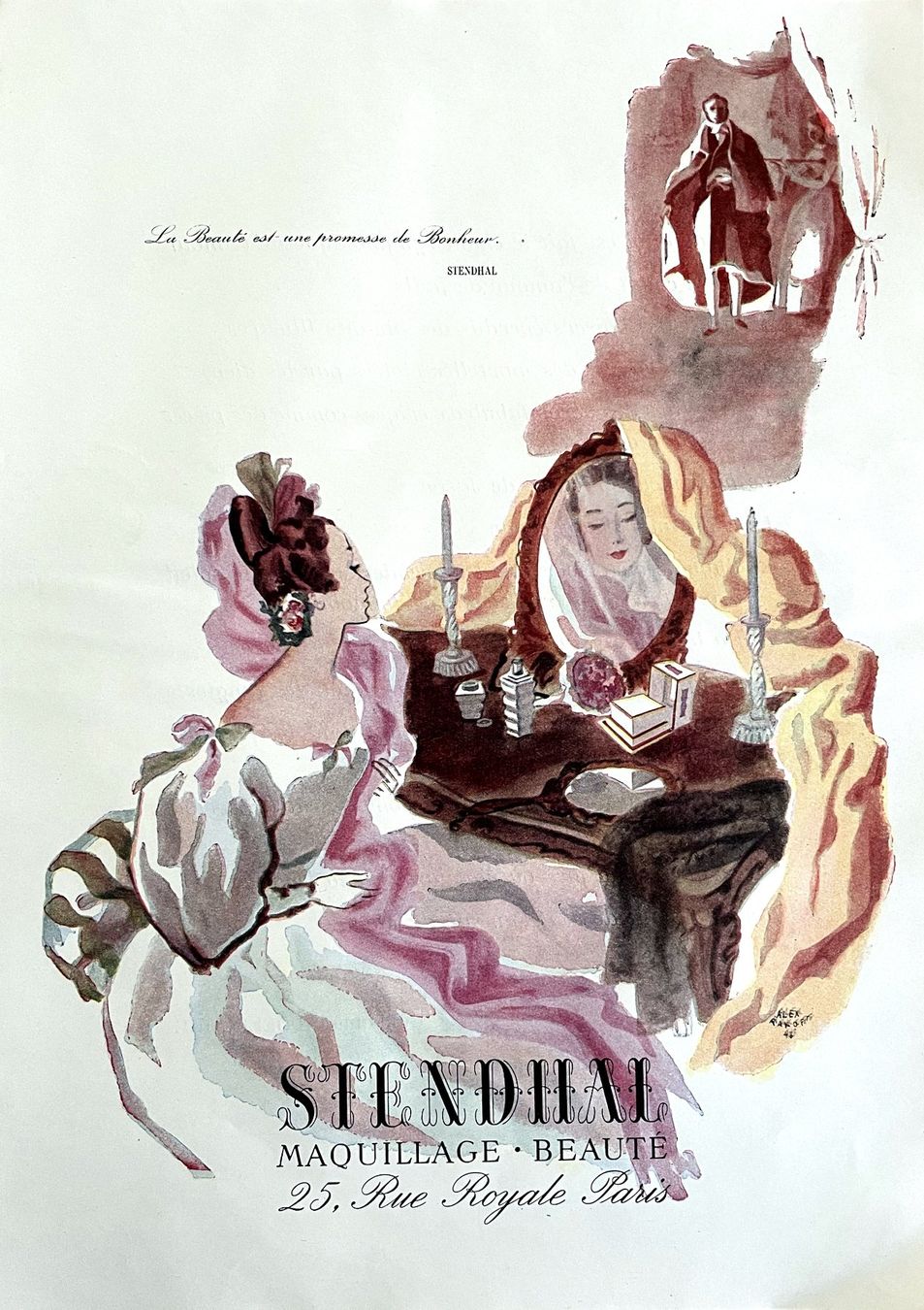 Foto & Immagini: Stendahl Parfum - Werbung/Publicité 1946 – Usato da Savagnier venduto da Ne2065