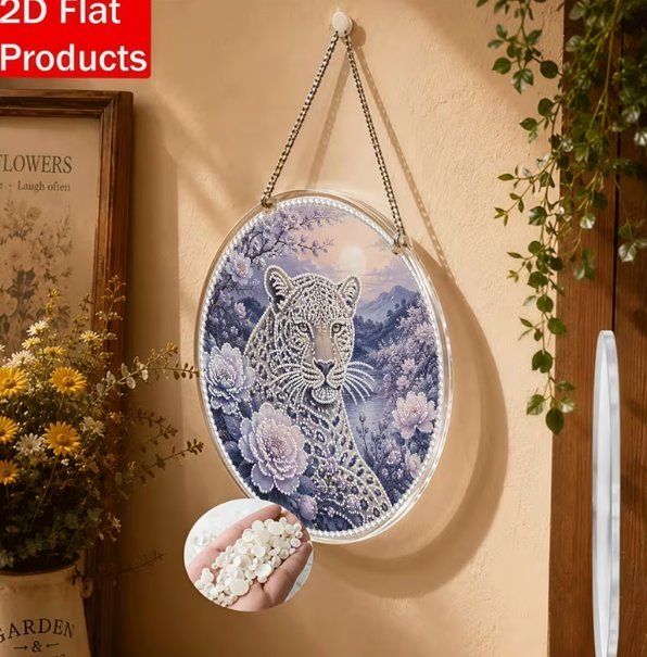 Kit bricolage: Diamond Painting Aufhänger Leopard – Nuovo e nell'imballaggio originale da Obergösgen venduto da Diamond-Painting 1