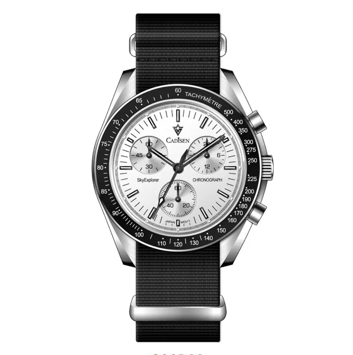 Orologi: CADISEN Herren Chronograph – Nuovo e nell'imballaggio originale da Arnegg venduto da watch-shop