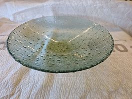 XL Vintage Designer Glasschale 40cm
