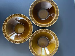 3 Bols Vintage Schüsseln