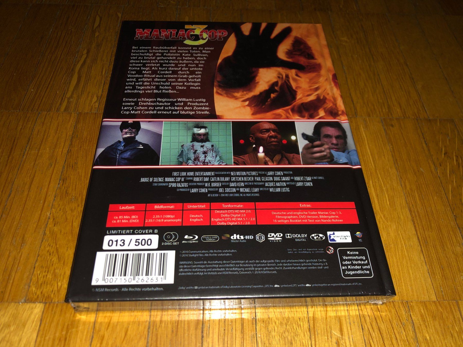 Tous les DVDs: Maniac Cop 3 - MEDIABOOK - B - UNCUT – Neuf avec emballage d'origine à Basel par havsok 1