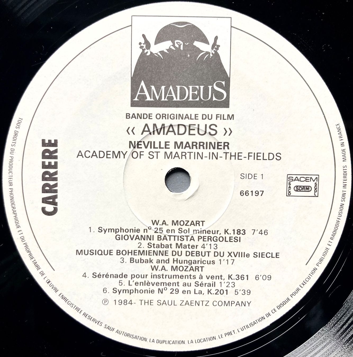 Dischi in vinile: MUSIQUE DE FILM - AMADEUS – Usato da Poliez-Pittet venduto da Newtown-Records 2