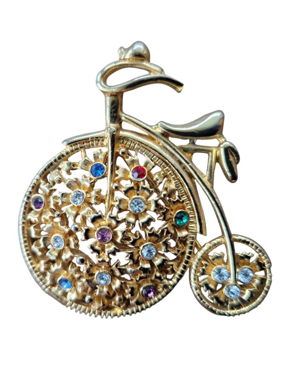 Broschen & Nadeln: Brosche Einrad Modeschmuck – Gebraucht aus Mörschwil von wunderkiste44 1