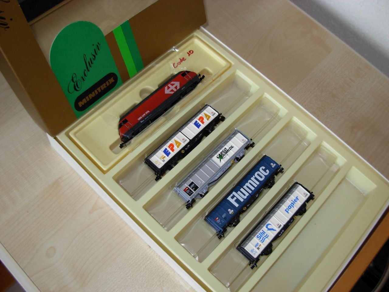 Trix Modellini di ferrovie: N: SBB Güter-Zugset, Digital DCC – Usato da Oberrieden venduto da Hobbyschiff