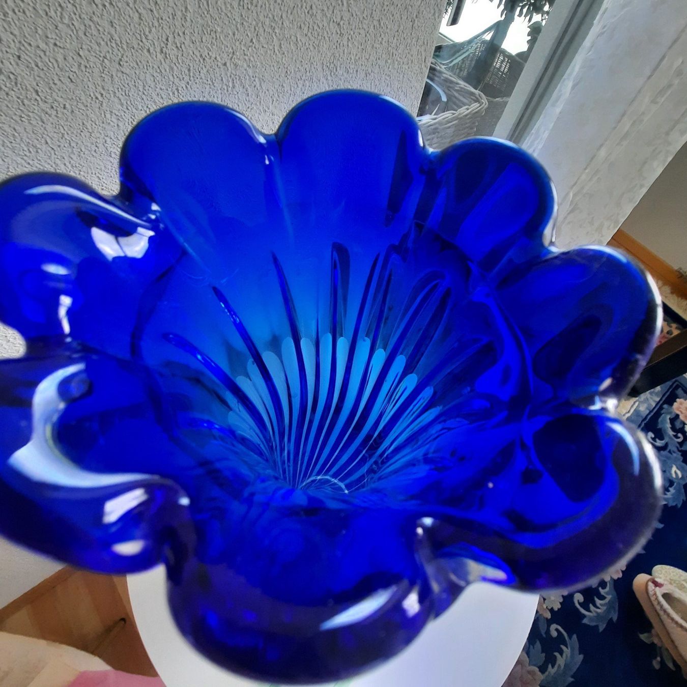 Murano Vasen & Gefässe: Murano Vase mit zwei Tulpen – Gebraucht aus Wetzikon von Perle025 3
