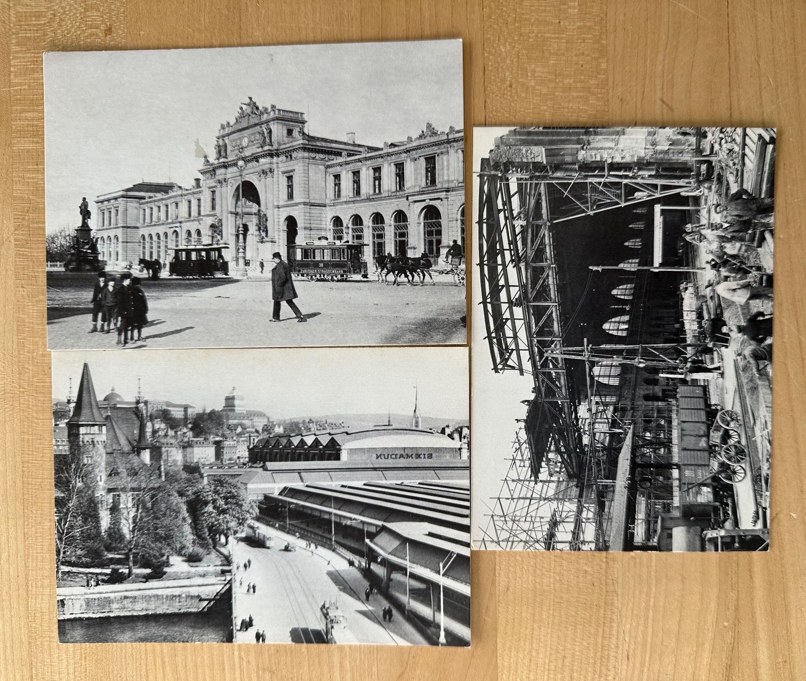 Cartoline postali: Bahnhof Zürich Ansichtskarten – Usato da Zürich venduto da ruedigg