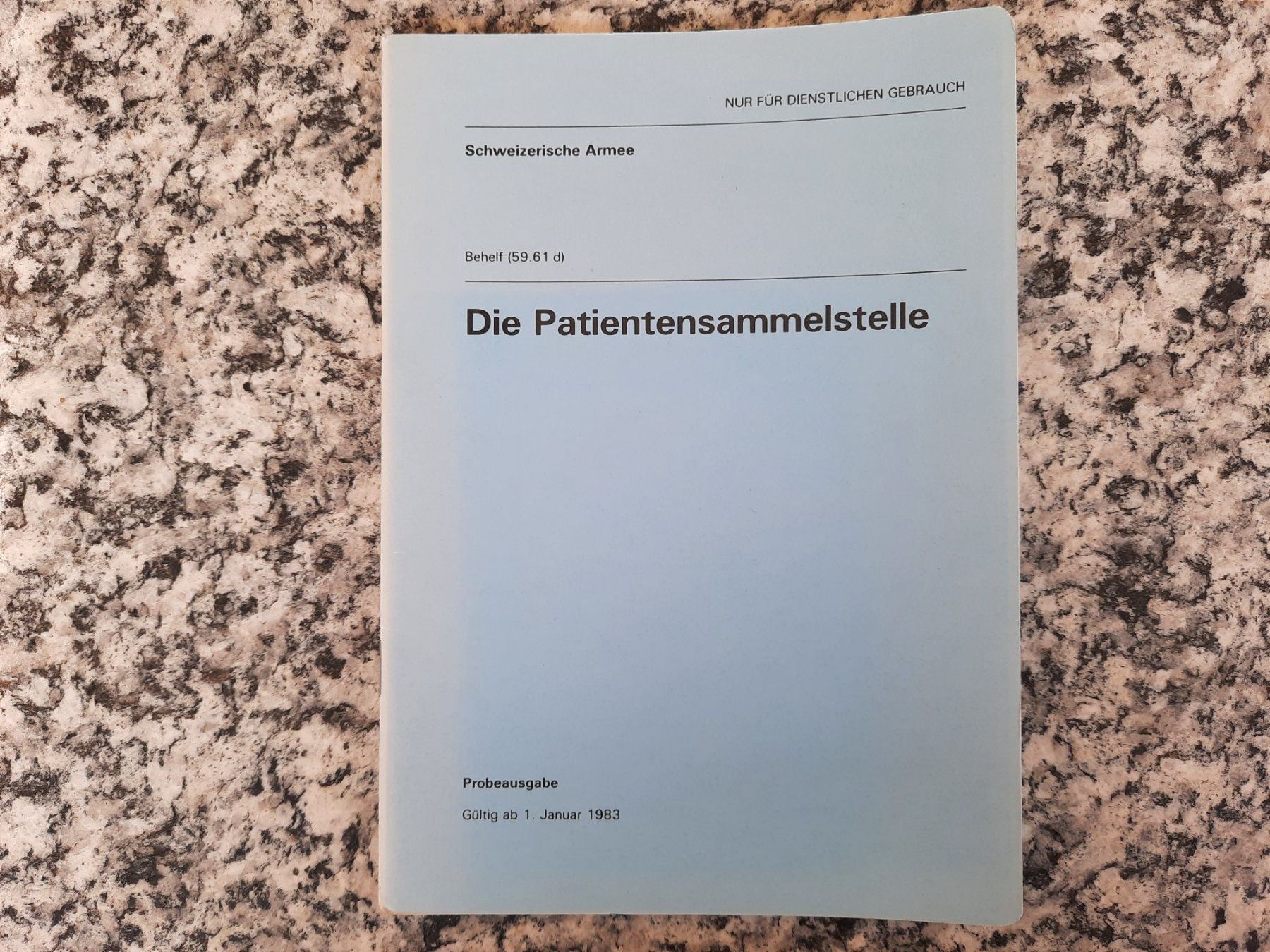 Libri: Die Patientensammelstelle – Usato da Ruswil venduto da Sammlergeist