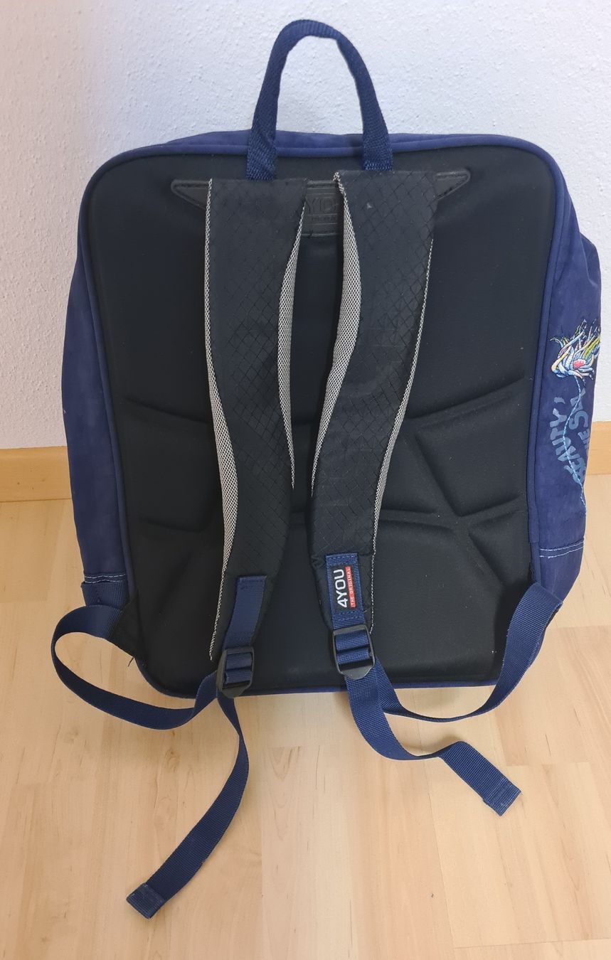 Borse & Zaini: Mädchen Schulthek Backpack mit vielen Fächern, Motiv Meer – Usato da Ennetbaden venduto da lili2003 3