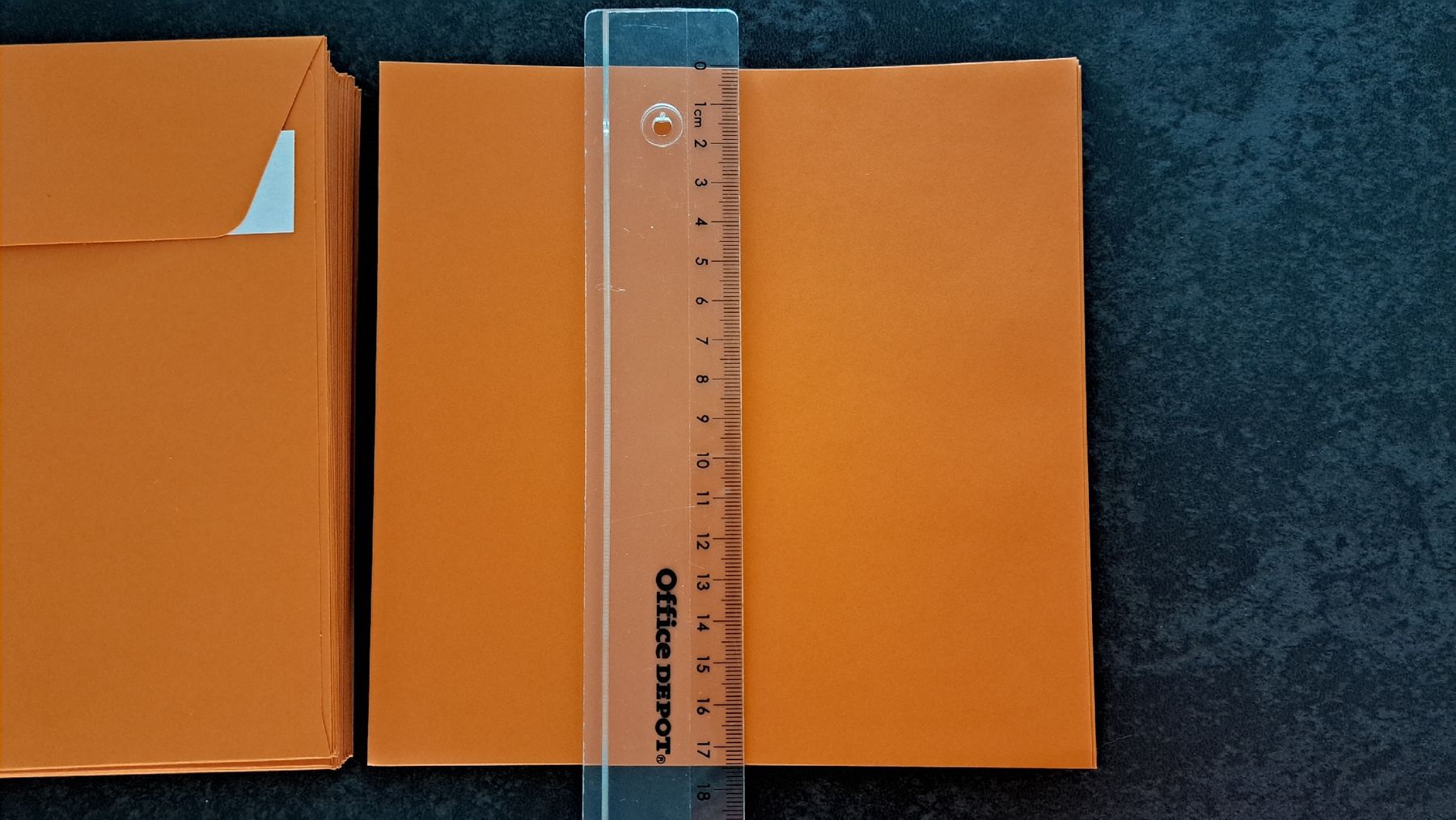 Buste & buste per spedizione: 50 orange Couverts 17.5 x 17.5 cm – Nuovo e nell'imballaggio originale da Winterthur venduto da Dream_of 1