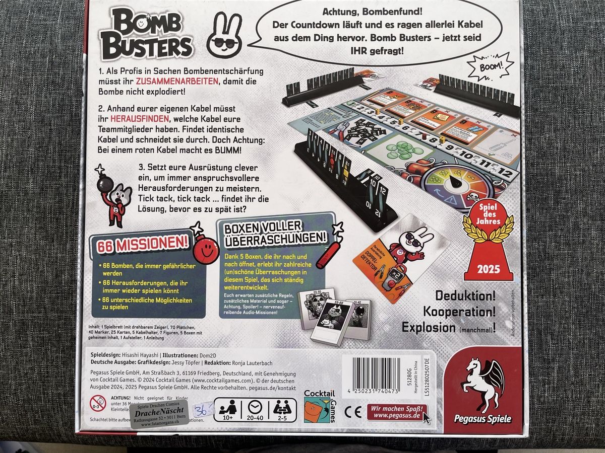 Pegasus Spiele Giochi: Bomb Busters – Nuovo (secondo la descrizione) da Grosshöchstetten venduto da lox_287b 1