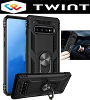 Hülle Etui Tasche Case Ring Cover für Samsung Galaxy S10