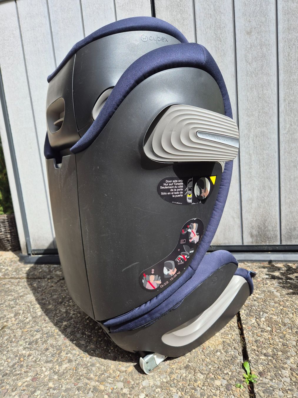 Cybex Seggiolini per auto: Kinderautositz Cybex S-fix + Autositzunterlage Hauck – Usato da Thalwil venduto da Aljbaba 1