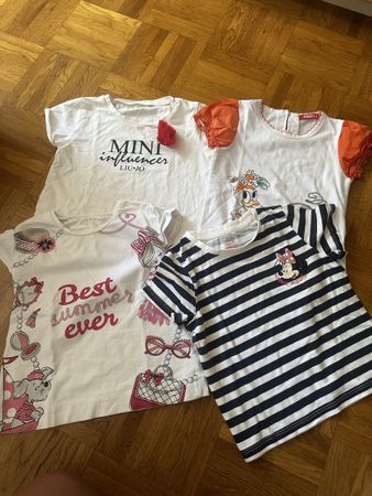 Set girl t-shirts, size 104