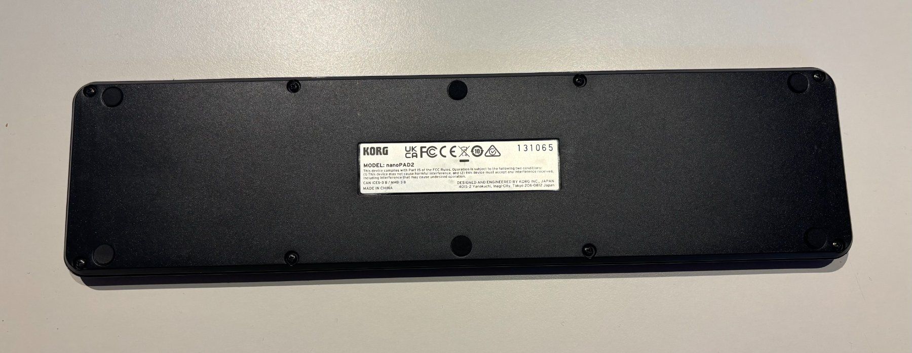 Korg Console di mixaggio: Korg nanoPAD2 USB-MIDI-Controller mit 16 Pads – Usato da Horw venduto da Yoko1987 1