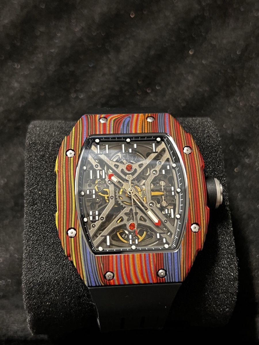 Uhren: Montre squelette multicolore, design unique, neuf! – Neu und originalverpackt aus Granges-Paccot von Piro44 1