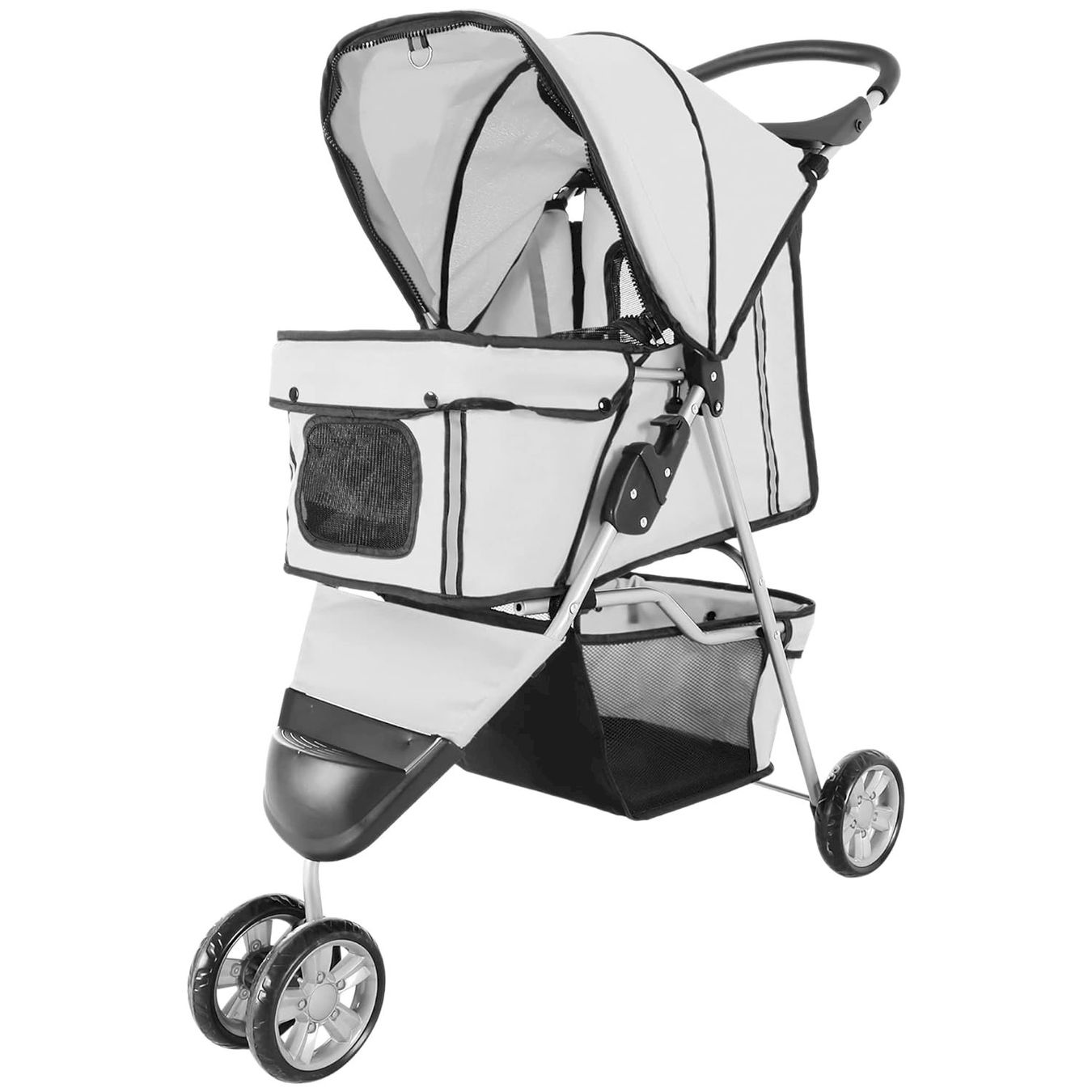 Gabbie, trasporto & Sicurezza: PawHut Hundewagen grau – Nuovo e nell'imballaggio originale da Bottighofen venduto da zaap
