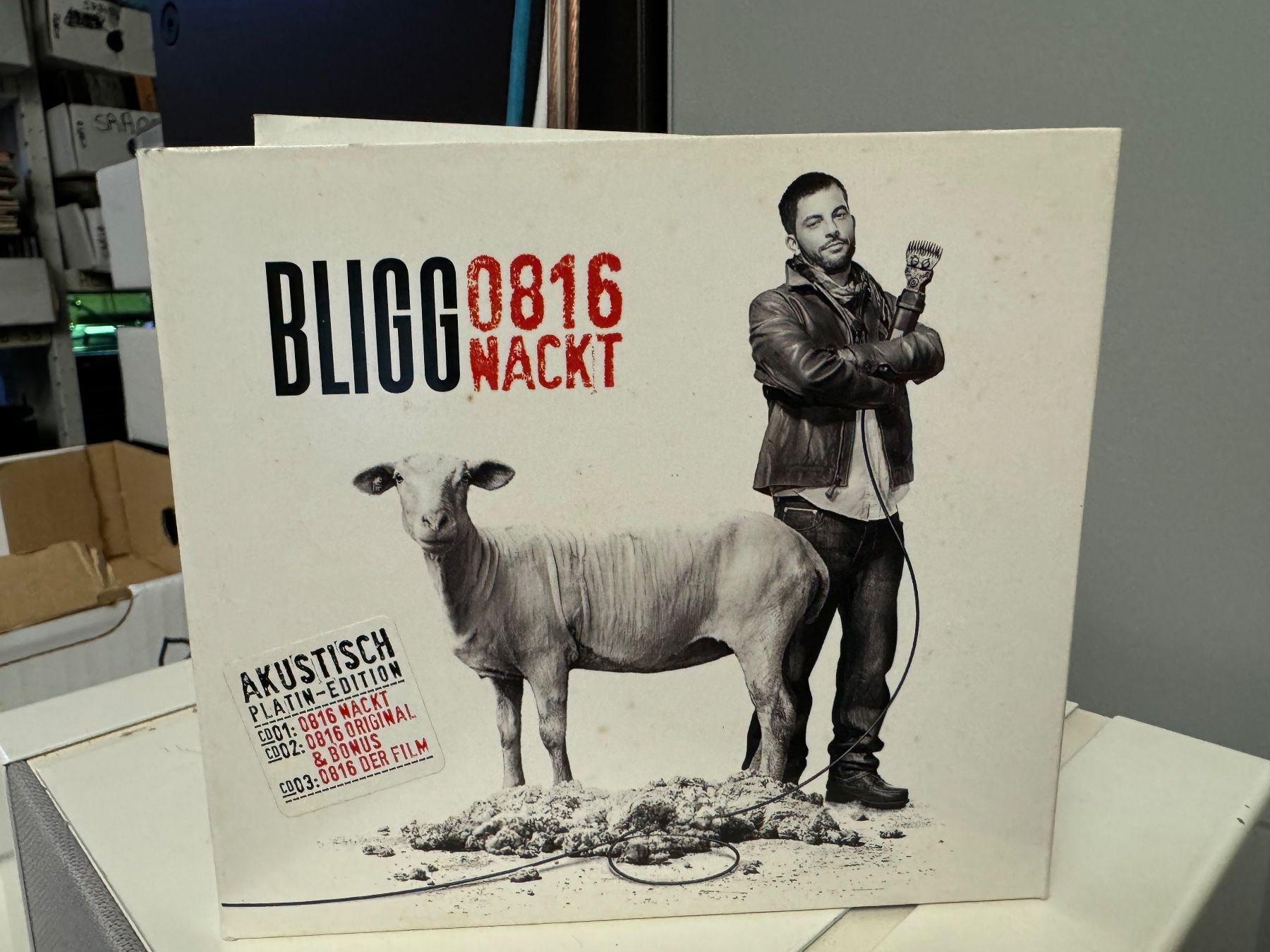 CDs: Bligg - 0816 Nackt - HA13A – Neu (gemäss Beschreibung) aus Küsnacht ZH von swisssales.net
