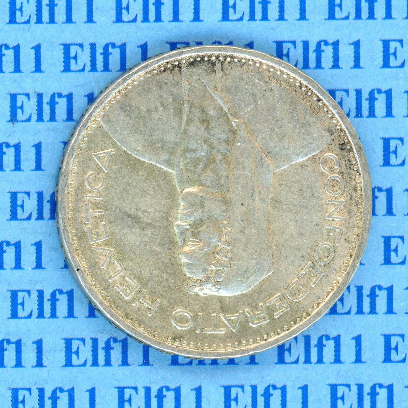 Tutti le monete: CHF___5.00 1935 vz 5 Franken – Usato da Widnau venduto da Elf11 1