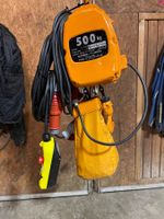 Kettenzug für Silofräse oder Heukran 18,5m Hub
