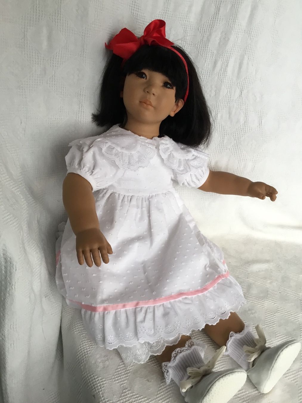 Annette Himstedt Bambole: Annette Himstedt Puppe Shireem – Nuovo e nell'imballaggio originale da St. Gallen venduto da chamilla 1