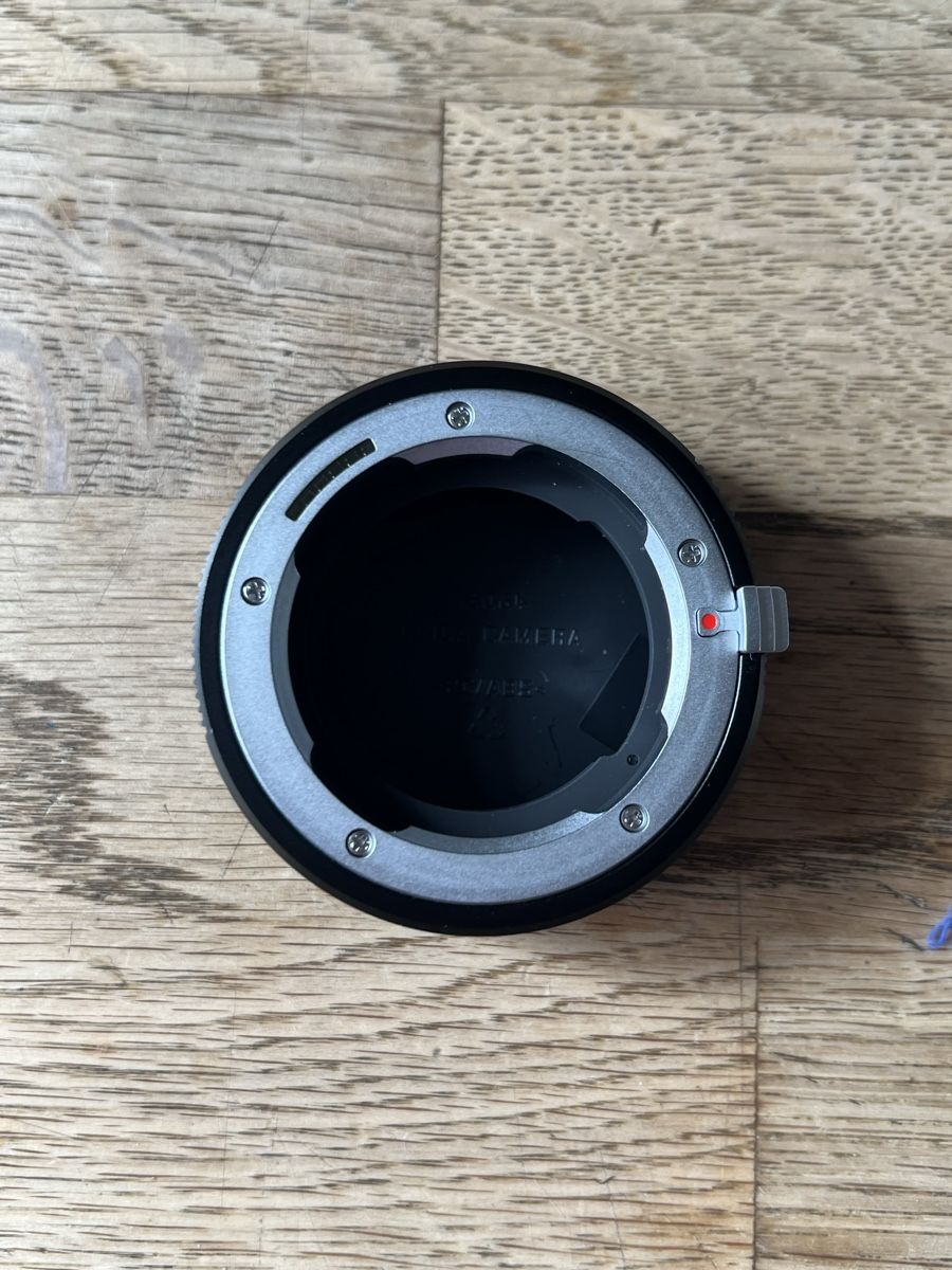 Adattatori foto: Leica M auf L Adapter schwarz – Usato da Zürich venduto da analogeschatzkiste 1