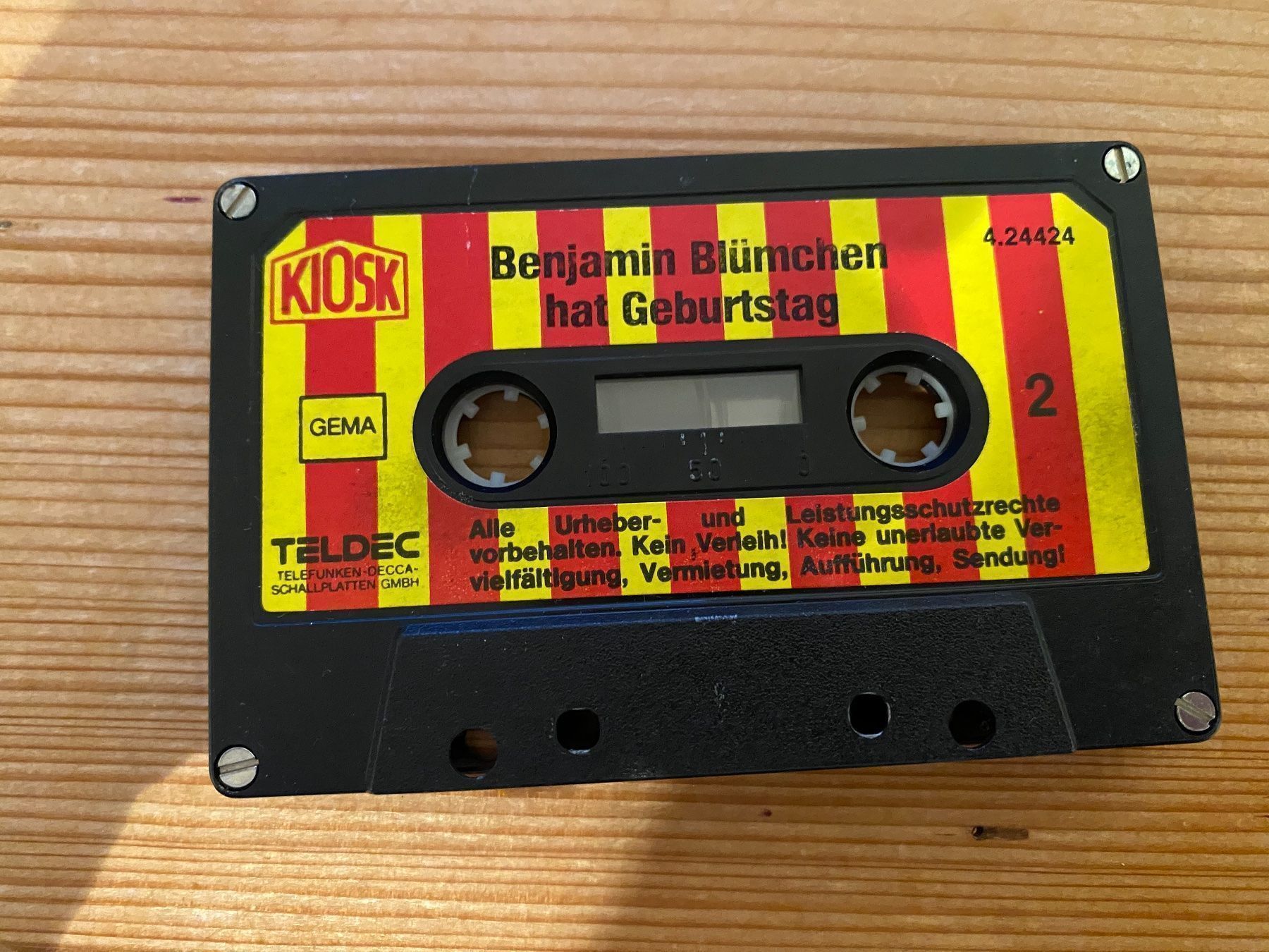 Musicassette: Kassette - Benjamin Blümchen (Folge 9) – Usato da St.Gallen venduto da kingsamas 6