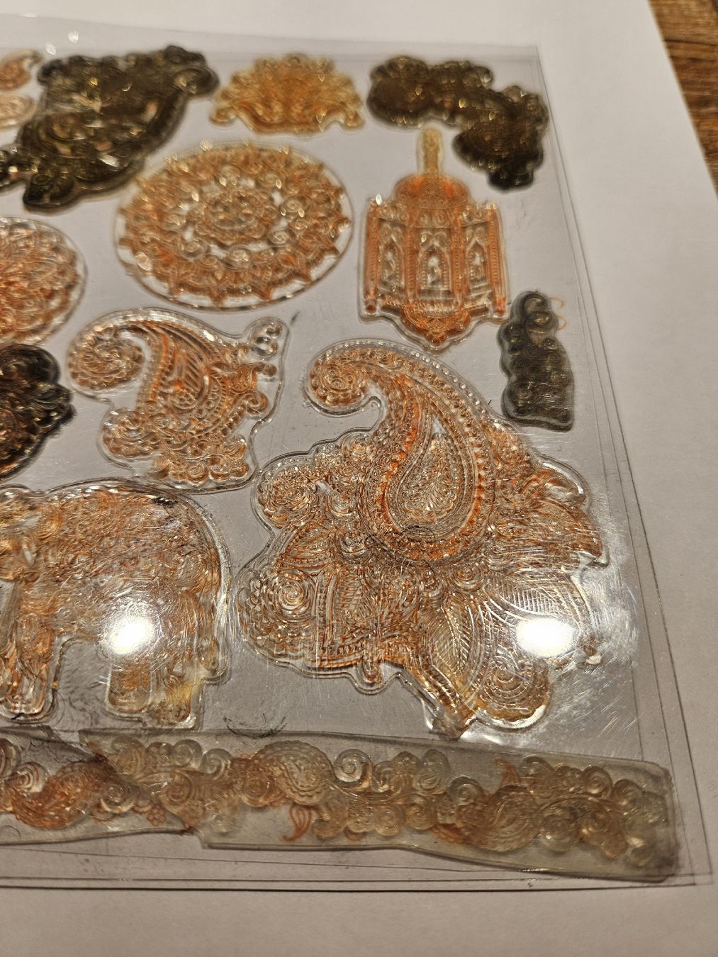 Timbri: Stempelset Silikonstempel orientalisch, Mandala, megacool – Usato da Bertschikon Gossau venduto da simla09 1