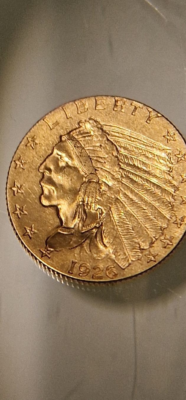 Alle Münzen: USA, 2,5 US-Dollars 1926 – Gebraucht aus ZÜRICH von Arte-24