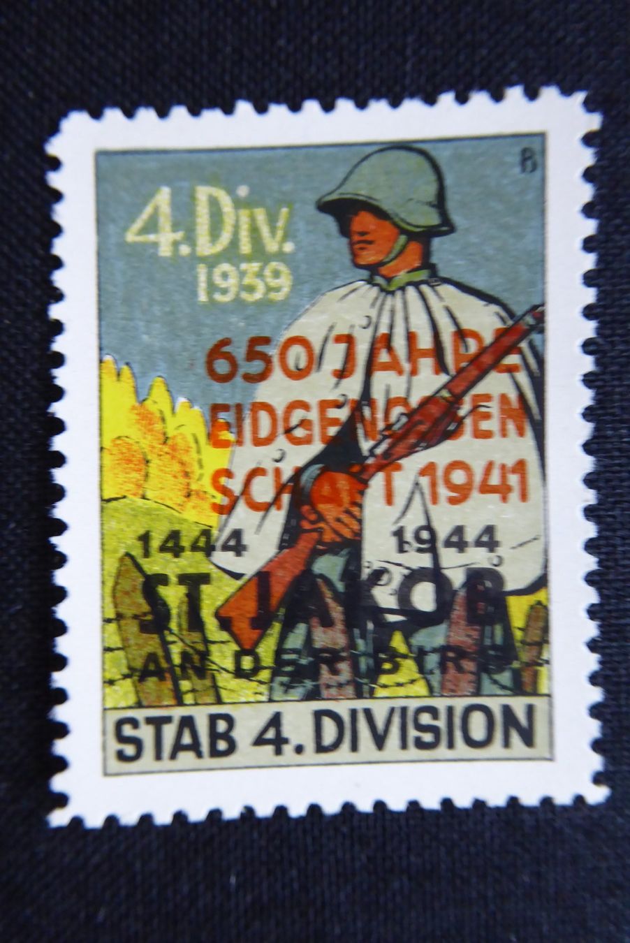 Alle Briefmarken: (m188) Kommandostäbe Wit  39/1 ** – Gebraucht aus Basel von scholle50