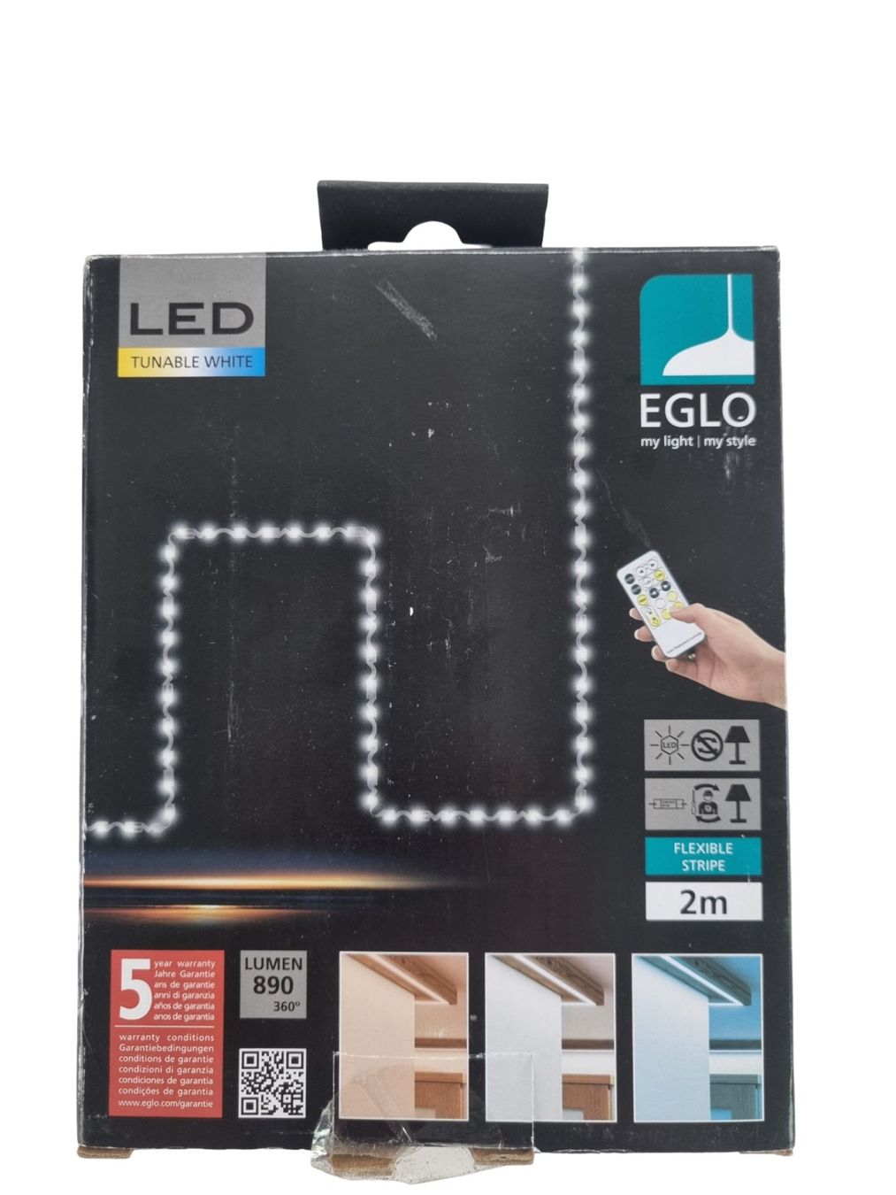 Eglo Lichterketten & Leisten: EGLO LED Lichterkette | 200 cm – Neu (gemäss Beschreibung) aus Wangen b. Olten von Restwert_Wangen