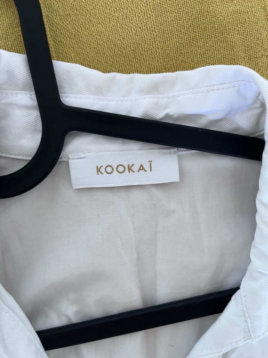 Kookai Camicette: Chemise Blanche Kookai T36 – Nuovo (secondo la descrizione) da Lausanne venduto da jflow91 2