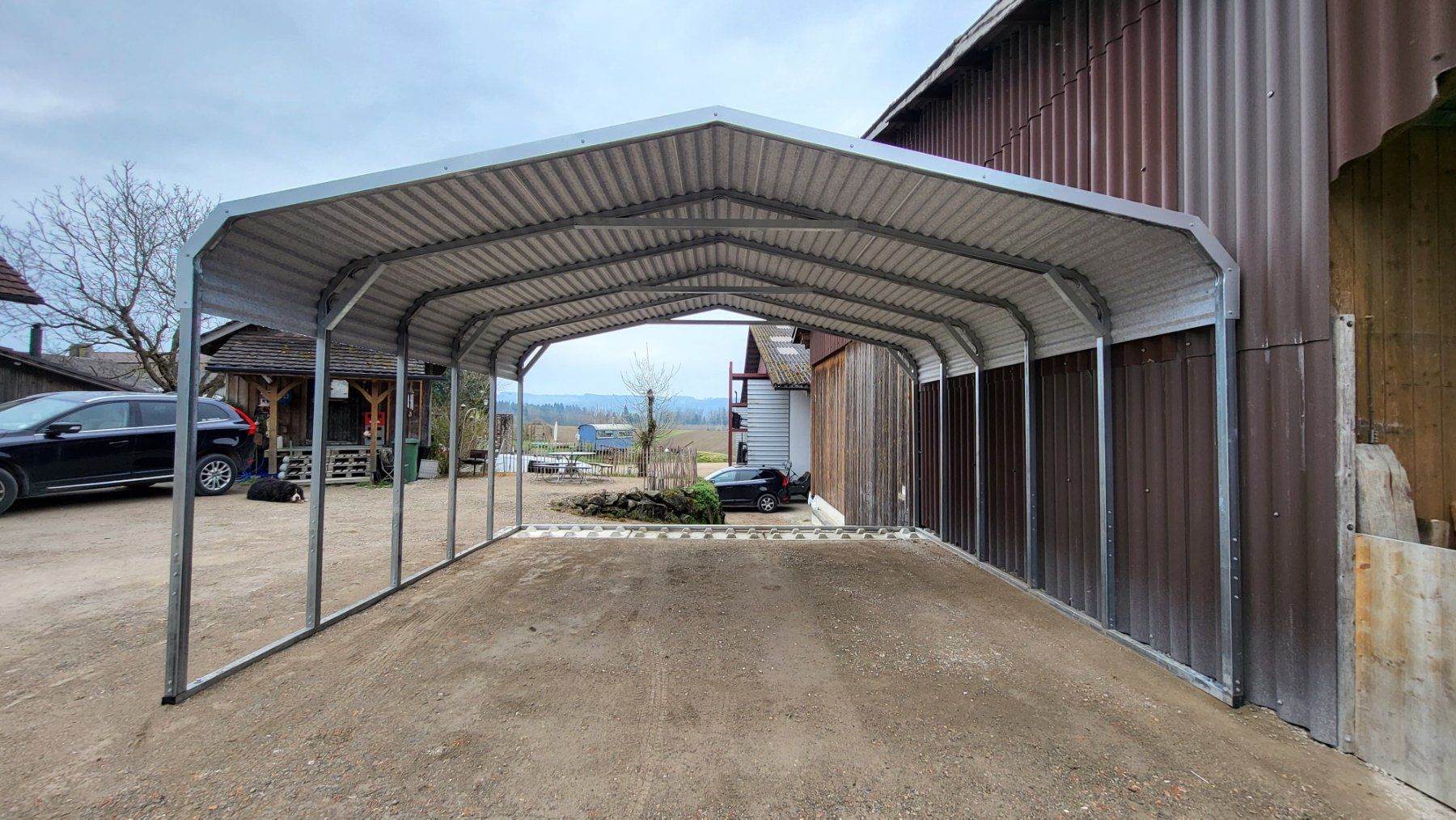Rifugi: Carport / Unterstand Saddle – Nuovo (secondo la descrizione) da Engwilen venduto da faehig 3