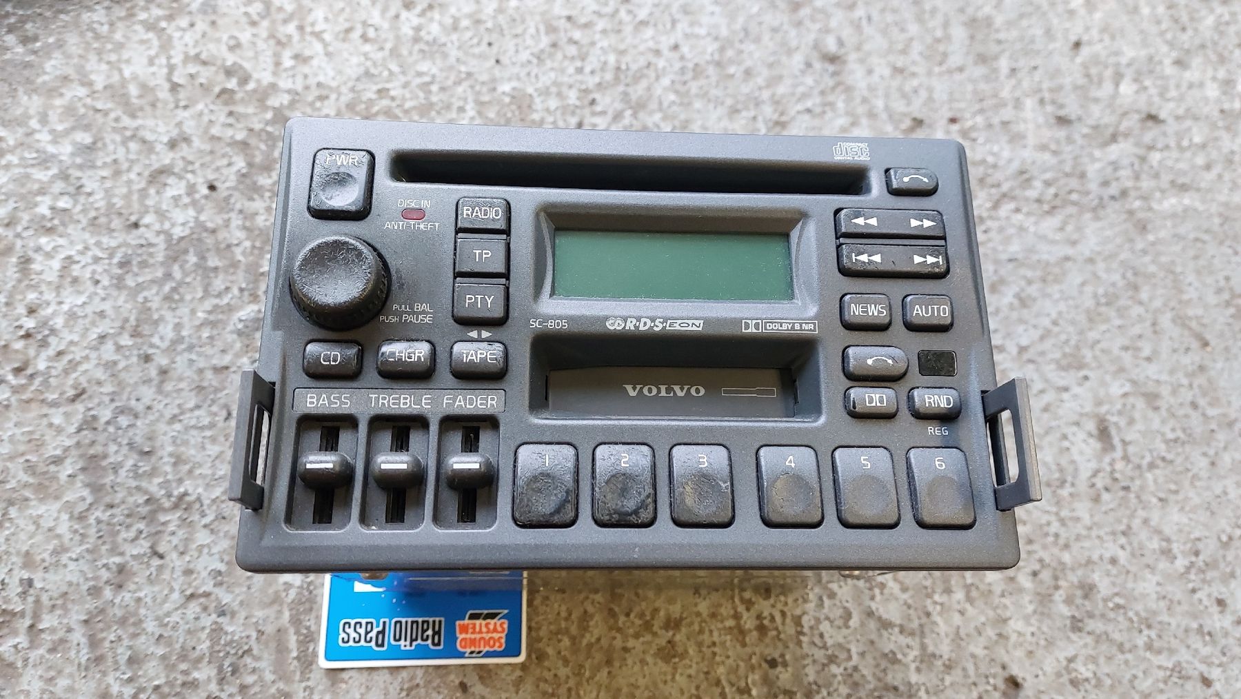 Radios: Volvo Original Radio CD – Gebraucht aus Niederlenz von SciroccoUrquattro 1