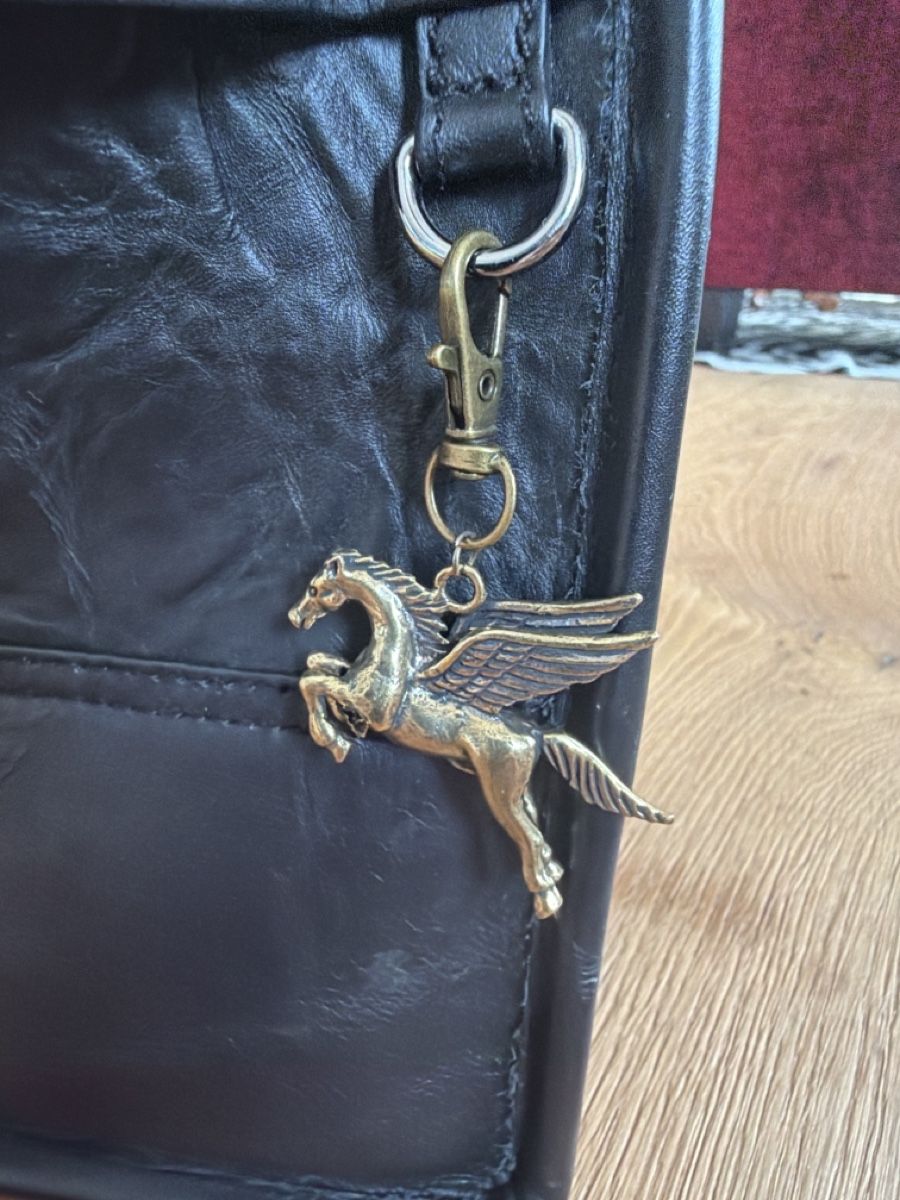 Schlüsselanhänger & - bänder: Pegasus Pferd Schlüsselanhänger Messing – Neu (gemäss Beschreibung) aus Zürich von joyfulgrace