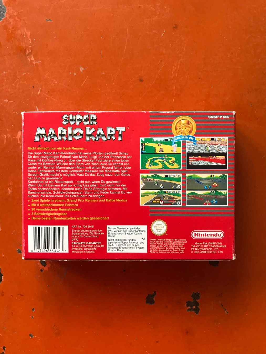 Nintendo Giochi: Super Nintendo / Super Mario Kart / PAL – Usato da Zürich venduto da TruxRev 1