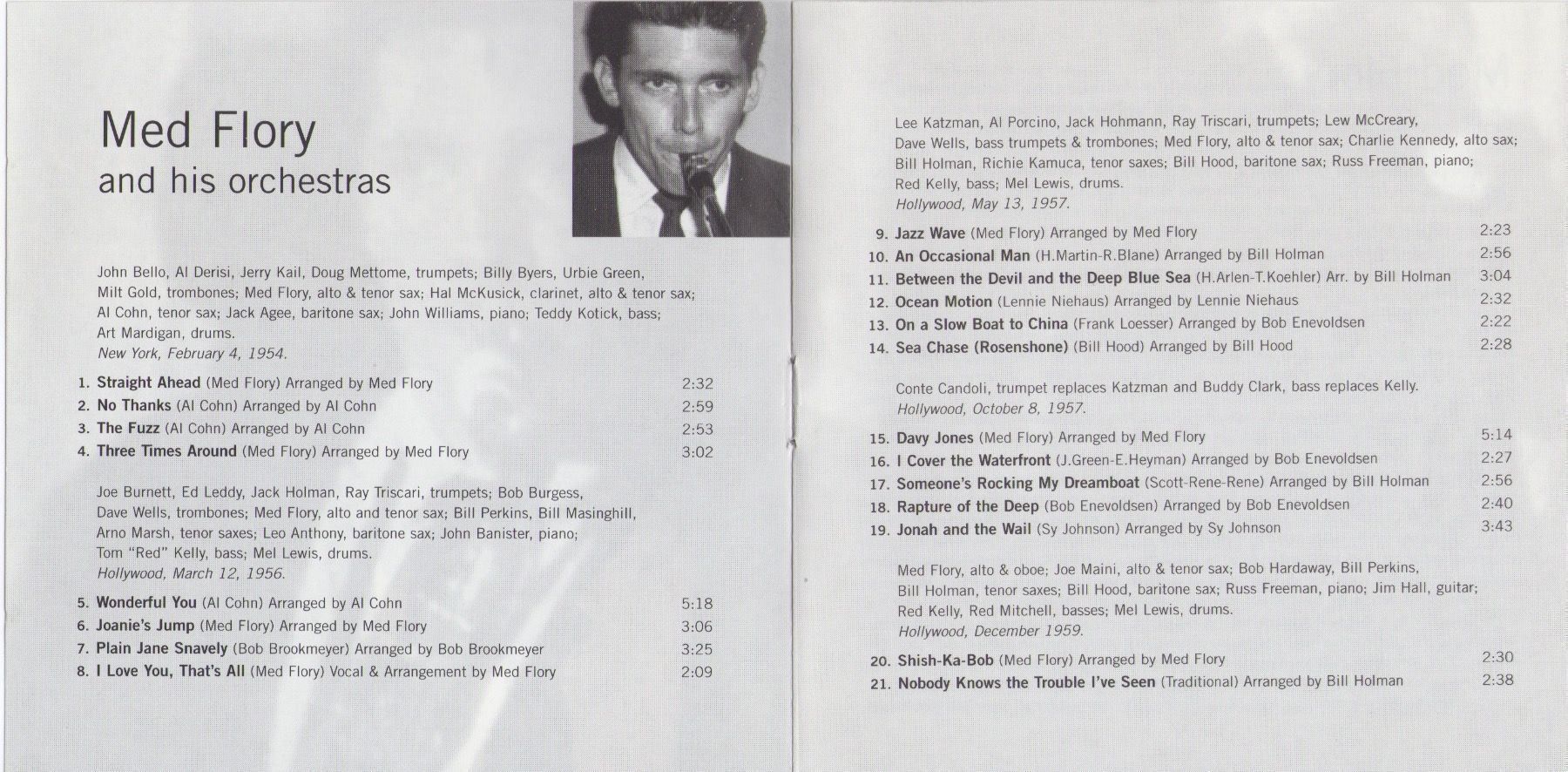 CD: MED FLORY - GO WEST YOUNG MED ! – Usato da Lausanne venduto da sbar224 2
