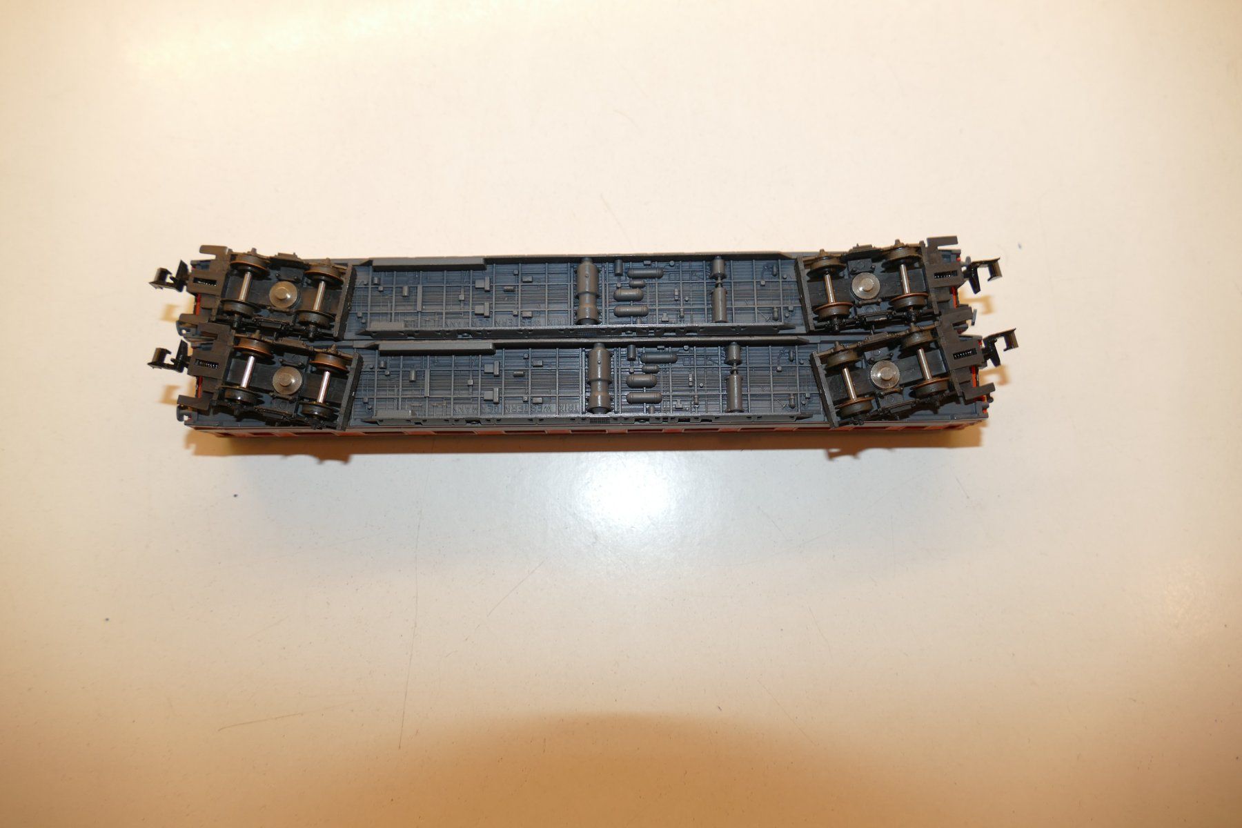 Trix Modellini di ferrovie: Minitrix N: 2xDB Personenwagen – Usato da Niederhasli venduto da rail-duerst 3