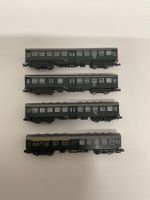 Roco N, 4 STk DB Personenwagen, Top Zustand, leicht Bespielt