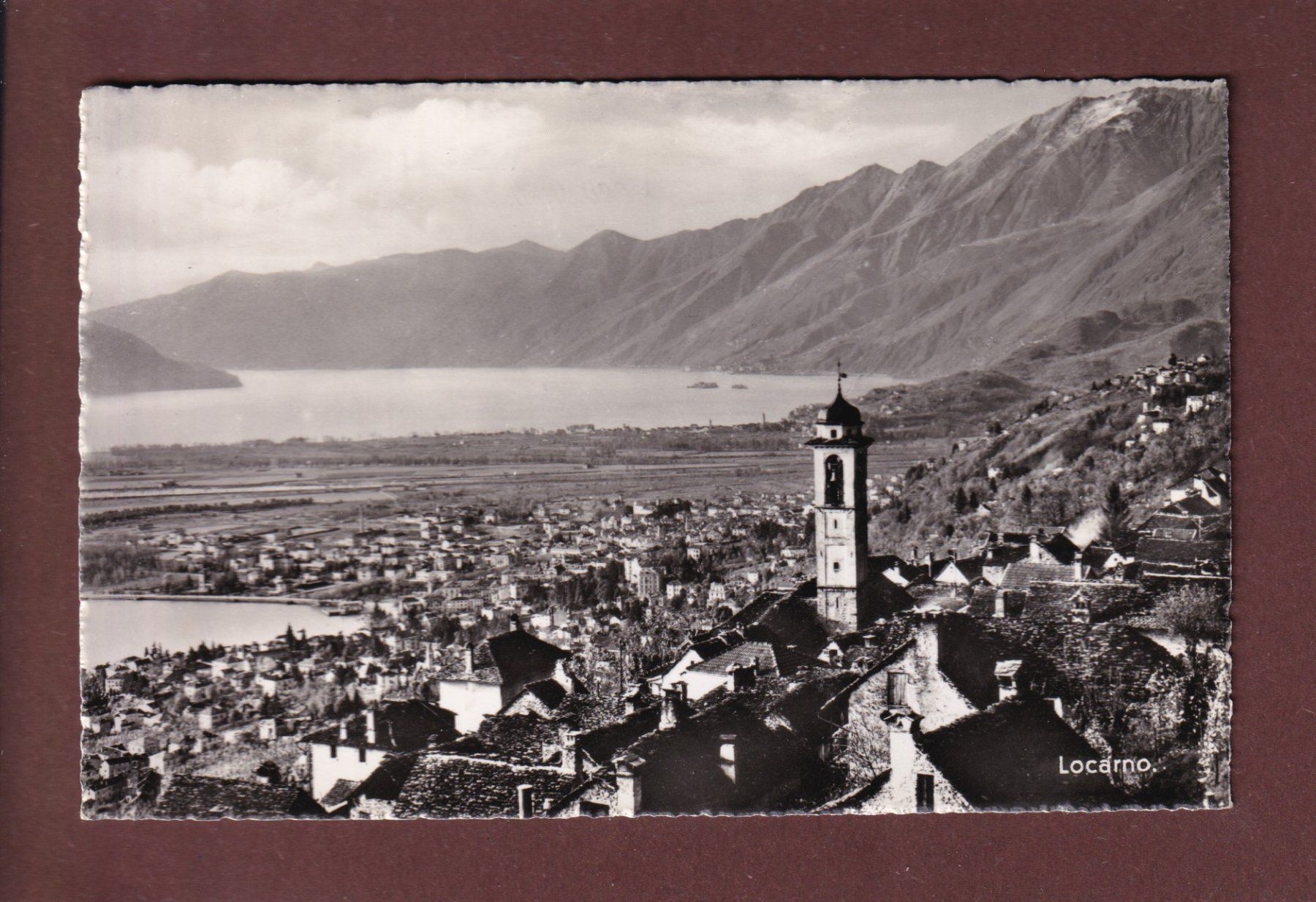 Cartoline postali: LOCARNO - 1961 – Usato da Pully venduto da nicecards