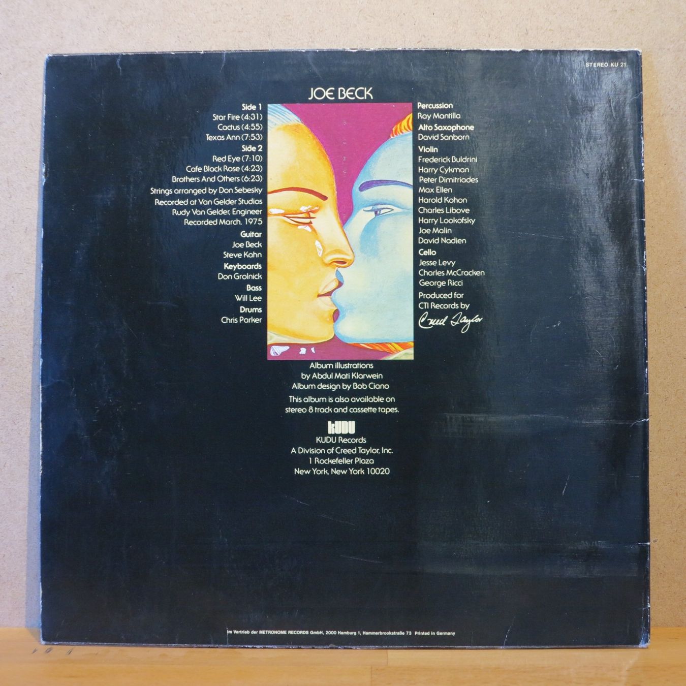 Dischi in vinile: Joe Beck - Beck / LP – Usato da Zürich venduto da Naim60 1