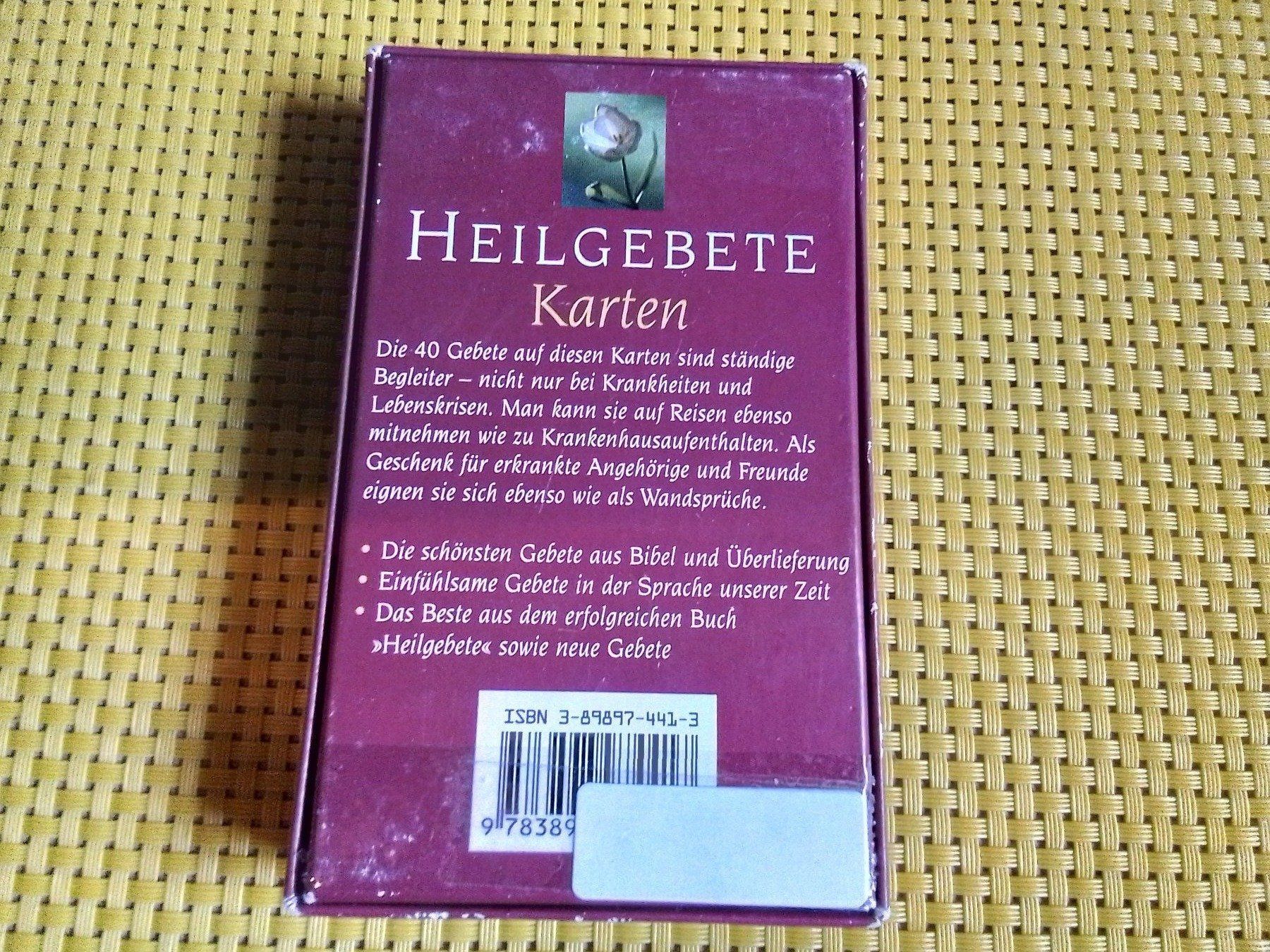Karten: Heilgebete - Kartenset – Gebraucht aus Rebstein von Buchsi03 1