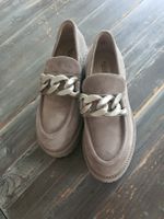 Nero Giardini Wildleder Loafer Kette Gr.36