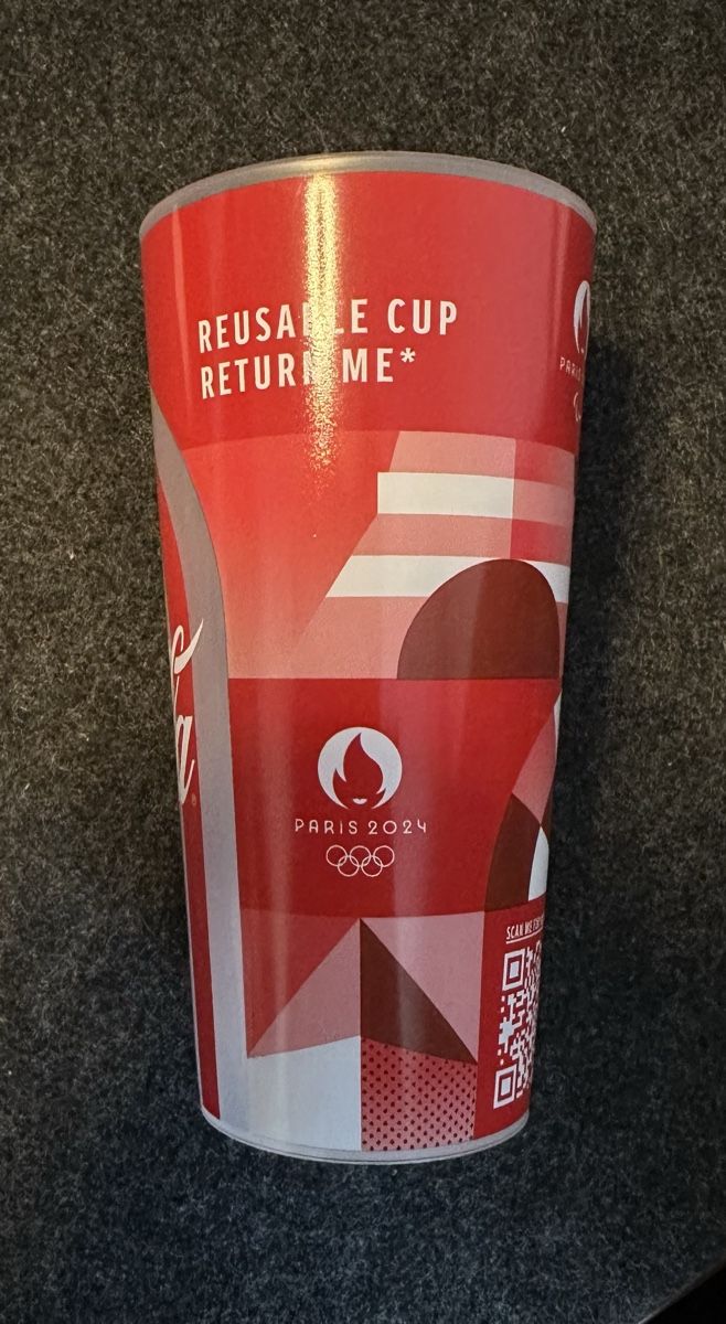 Coca-Cola Bicchieri: Coca Cola Olympia Paris 2024 Cup – Nuovo e nell'imballaggio originale da Thun venduto da tulu_1995 1